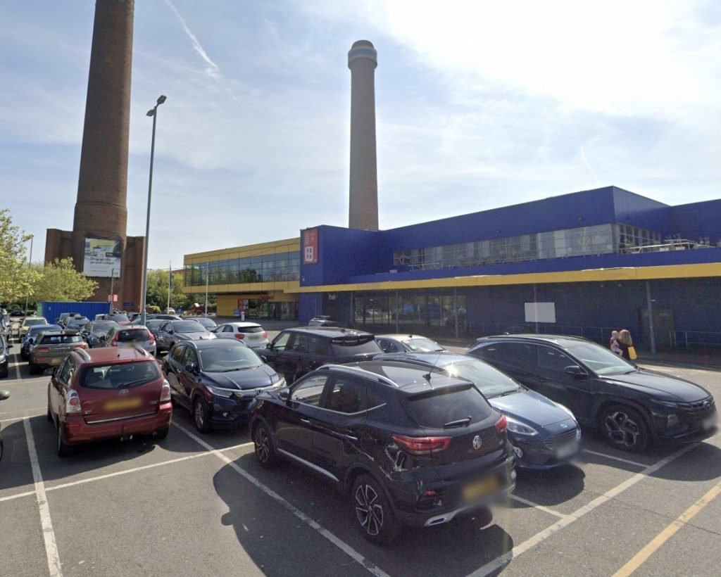 Masked thieves armed with angle grinders stole mopeds from IKEA Croydon in broad daylight as stunned shoppers watched. Police are investigating and no arrests made.