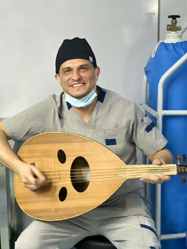 While undergoing brain surgery, Mohammed Sarbest Zakhoyi played a lute-like oud to help surgeons monitor vital brain functions, aiding in the successful removal of a tumor.