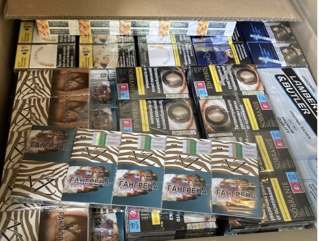 Cops found a secret room hidden under a kitchen sink in Greenwich stashing £30k worth of illegal cigarettes and vapes during raids targeting counterfeit tobacco sales.