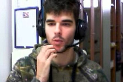 Leonardo Di Loreto, 27, was found dead at his computer in Italy wearing a gas mask linked to refrigerant gas as police probe a possible accident, fetish game or incitement.