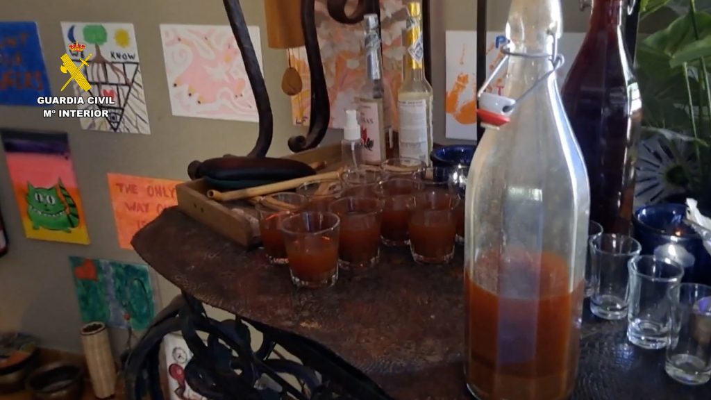 Police in Spain busted a €1,000-a-head “spiritual retreat” selling drug-laced holidays. Three ringleaders face charges after ayahuasca, San Pedro cacti and Kambó toad toxins were seized.