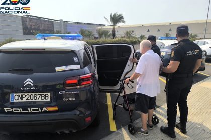 Elderly man arrested at Palma Airport accused of stealing £1,700 from tourist - police say he stashed loot in his walking frame seat leaving social media stunned.