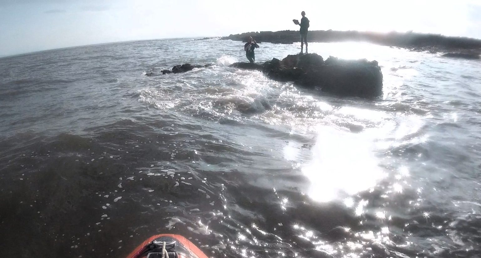 Two teenagers stranded on rocks near Newton Point Porthcawl were rescued by RNLI after a rapid tide rise with crews urging beachgoers to check tide times for safety.