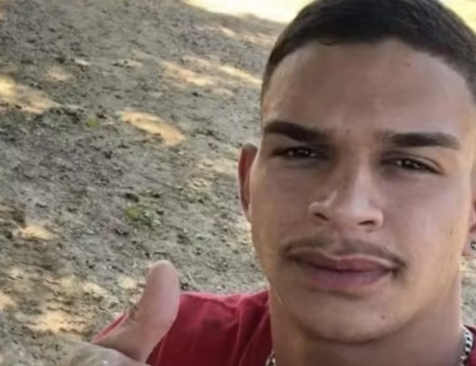 Young dad Kayky Nelson, 21, was found dead with his head stuck in his ex’s window bars in Brazil after a night of conflict. Police are treating the case as suspicious.