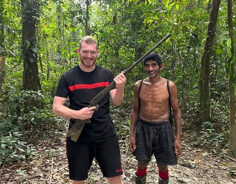 Traveler Callan Bole survived 18 days stranded in the Amazon Rainforest after his boat broke down - rescued by chance on a military plane he now craves more adventure.