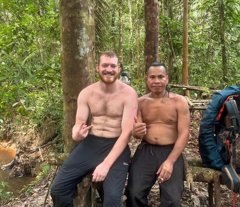 Traveler Callan Bole survived 18 days stranded in the Amazon Rainforest after his boat broke down - rescued by chance on a military plane he now craves more adventure.