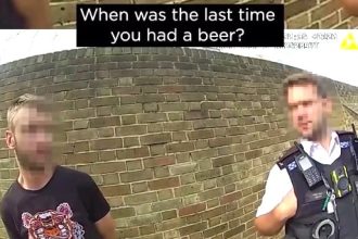 Cops used a stinger to stop a fake plate BMW in north London, finding driver Benas Raazumas was twice the drink limit. He was banned, fined £1,442 and had his car seized.