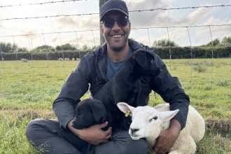 Farmer Kiyan Freedom lost 272 sheep in a sudden flash flood in Pontyates, Wales - the £60,000 tragedy has left him devastated and fighting to rebuild his livelihood.