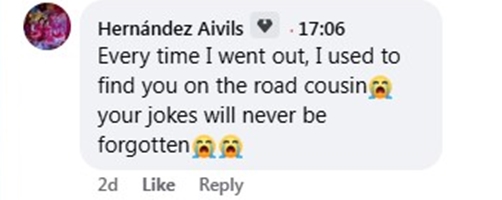 Social media comment on the post of Honduran footballer Alfredo David Cristobal dies aged 25 after being electrocuted while setting up internet cables - teammates honored him with a touching final tribute.