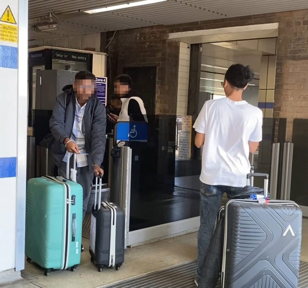 Shocking moment 14 passengers push through barriers at Wembley Park Tube station - Fare dodgers caught on camera as TfL faces growing calls for tougher security.