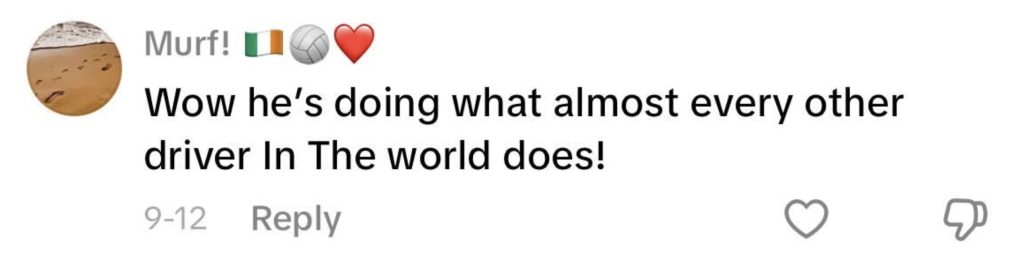 Social media comment on the post of Gary Neville spotted using his phone at the wheel of his £170k Bentley in Salford - shocking fans as footage emerges of the ex-United star risking a driving penalty.