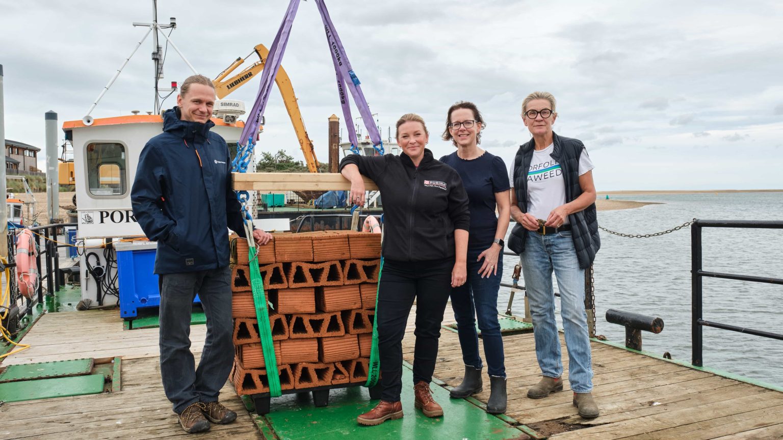 Gavin & Stacey star Joanna Page is backing a project to restore four million oysters to Norfolk’s coast by 2026 with Oyster Heaven and Purina to revive marine biodiversity.