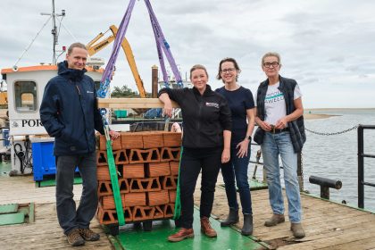 Gavin & Stacey star Joanna Page is backing a project to restore four million oysters to Norfolk’s coast by 2026 with Oyster Heaven and Purina to revive marine biodiversity.