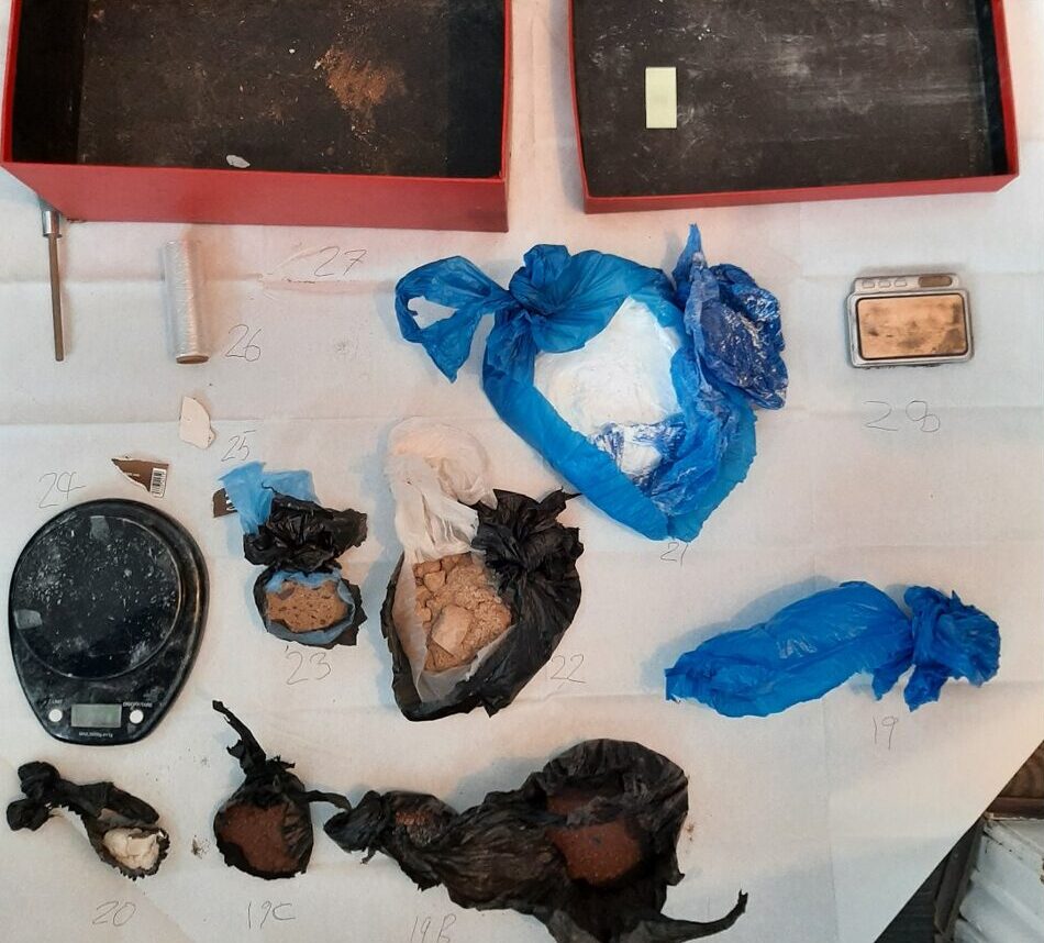 Hero police dog Raven sniffs out £200k stash of drugs and cash hidden under floorboards - leading to dealer Kemar Lewis being jailed for six years in Bristol.