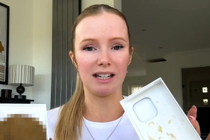 Pregnant mum stunned after £1,399 iPhone order from Amazon arrived with box of dirt and suspected poop. Amazon apologises and confirms full refund after ordeal.