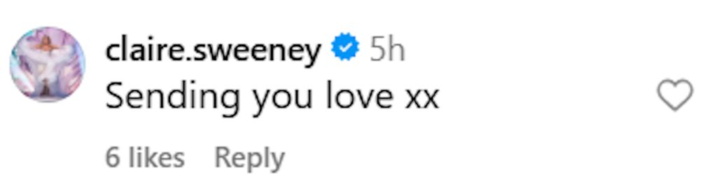 Social media comment on the post of Real Housewives of Cheshire star Tanya Bardsley misses NTAs after hospital dash for hysterectomy - reality star reveals years of pain from adenomyosis and fibroids.