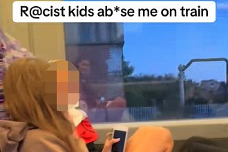 Mum-of-two racially abused by children on Elizabeth Line train - Sophia Choudry says commuters blamed her for filming as police and TfL probe shocking Tube incident.