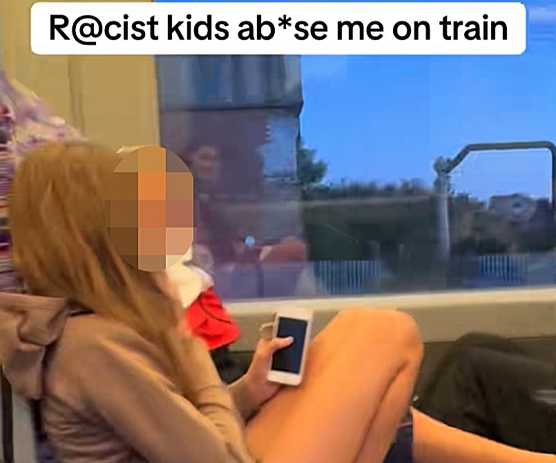 Mum-of-two racially abused by children on Elizabeth Line train - Sophia Choudry says commuters blamed her for filming as police and TfL probe shocking Tube incident.