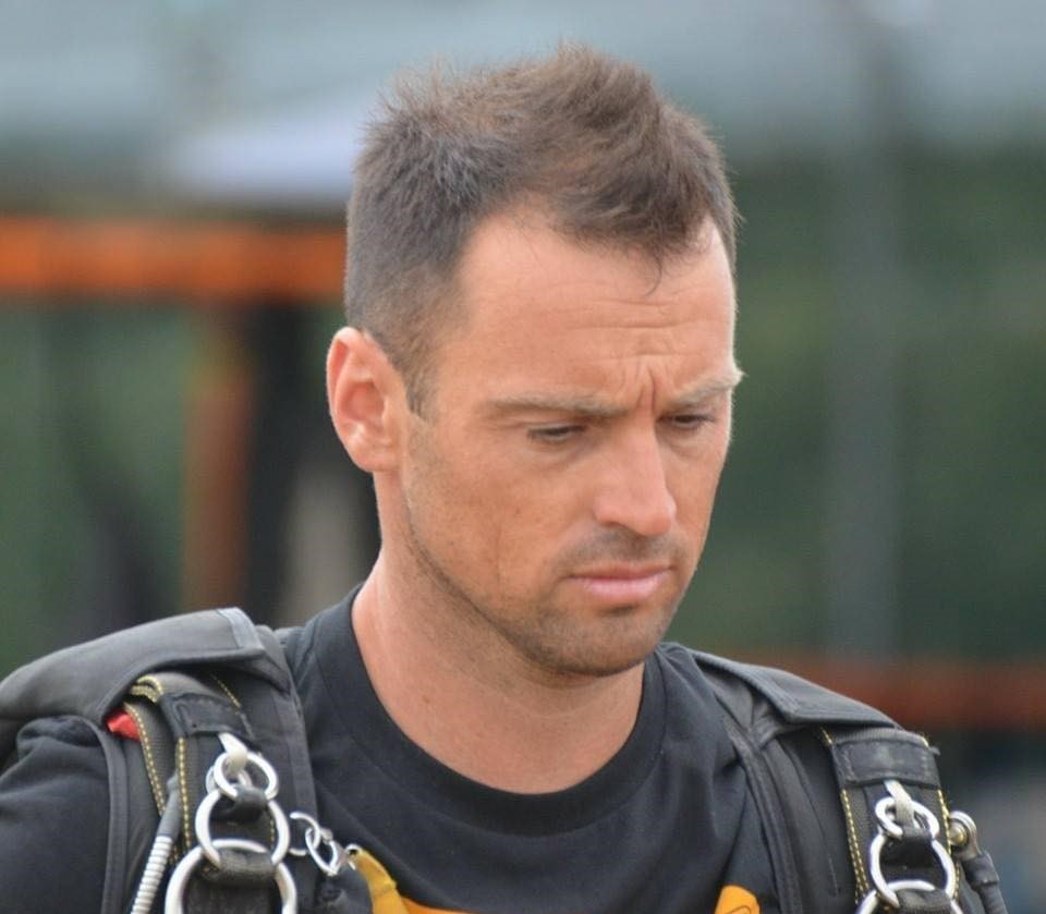 Skydiving pro Sandro Bigozzi, 49, died after his parachute failed during a 1,500 metre jump near Rome - the dad of two had completed over 5,600 skydives worldwide.