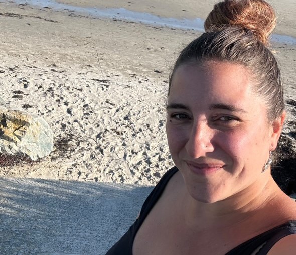 Parenting coach Anouska Cassells, 41, recalls a terrifying surfing accident where a rip current nearly drowned her before friends saved her in a dramatic rescue.