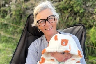 Dedicated gran Helen Chope flies between the UK and Australia to provide free childcare for her daughters, saving them thousands while sacrificing income and comfort.