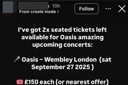 Jon from Hertfordshire was horrified after hackers hijacked his Instagram to scam friends with fake Oasis tickets. Victims lost hundreds as he fought to regain control.