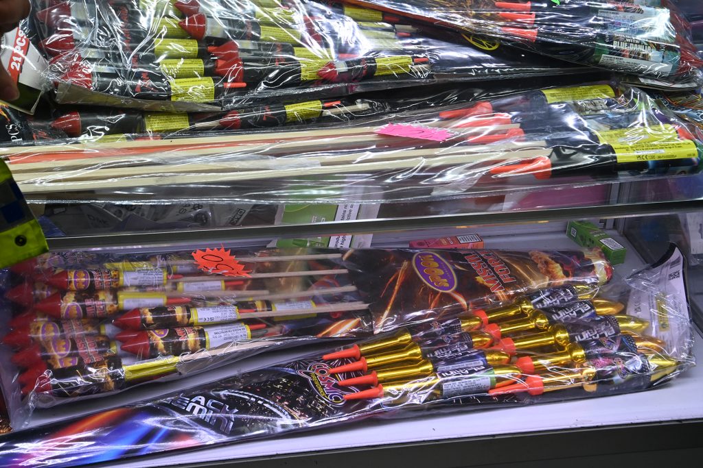 Police seized £10000 worth of fireworks and 3500 illegal vapes in West Yorkshire raids uncovering 52000 cigarettes and unsafe goods from rogue traders ahead of Bonfire Night.