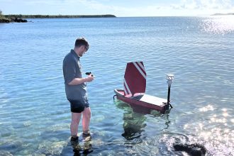 UK start up Oshen sends surfboard sized C Star drones into a Category five hurricane capturing 150mph wind data with solar powered sensors to aid forecasts and science.