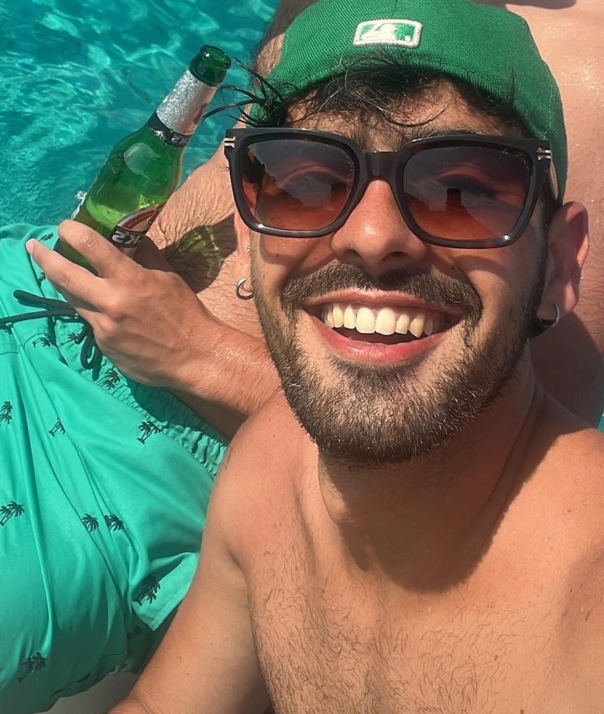 A firefighter in Sardinia arrived at a crash scene only to find his son dead inside the wreck. Omar Masia, 25, died instantly after the car plunged off a bridge into a riverbed.