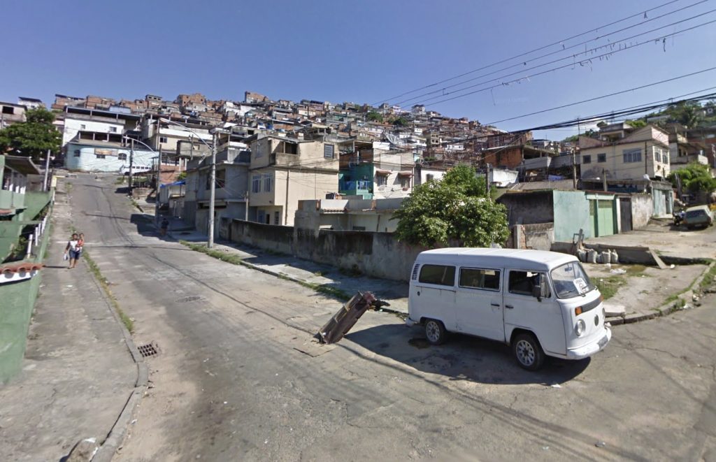 A Brazilian gang member dubbed Crime Muse who flaunted weapons online has been shot dead in the face during a massive police raid that left over 120 people dead in Rio.