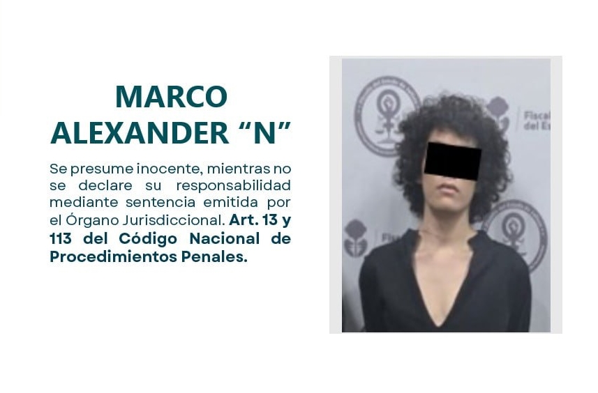 Mexican nutritionist Daniela Julieth Ríos Grajeda 24 was stabbed to death in her bedroom as suspect Marco Alexander tried to flee by leaping 13ft from a window before arrest.