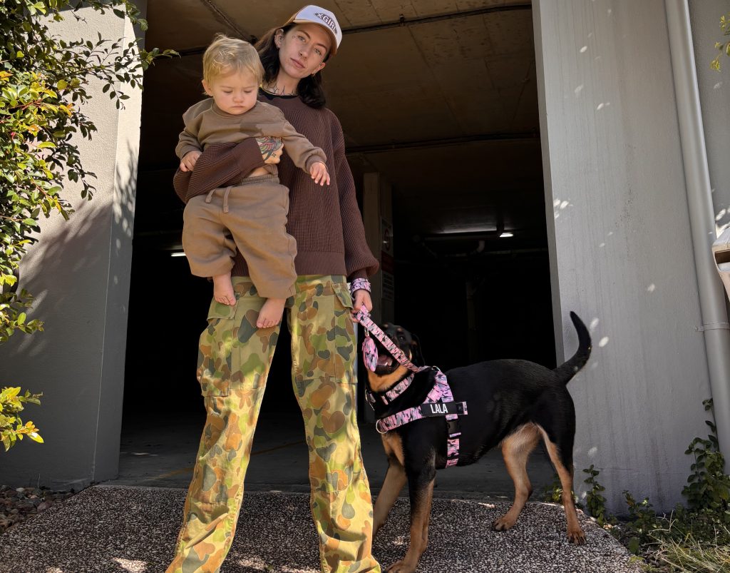 Mum with 60 tattoos faces cruel stares on school runs but embraces self expression and positivity while raising her kids to value authenticity and celebrate differences.