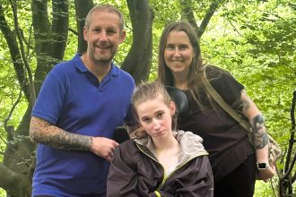 A mum says doctors dismissed her daughter’s rare condition as growing pains before a DRPLA diagnosis left the 20 year old unable to walk talk or swallow in south Wales.