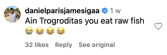 Social media comment on the post of Piranhas devoured a fish moments after it was hooked in the Amazon leaving only its head as stunned anglers bizarrely decided to eat the remains raw in a survival style meal.