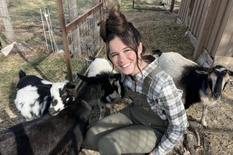 A stockpiler from Washington says her pantry could feed a family of five for ten years as she plans to enjoy a freeze-dried Christmas dinner while preparing for global collapse.