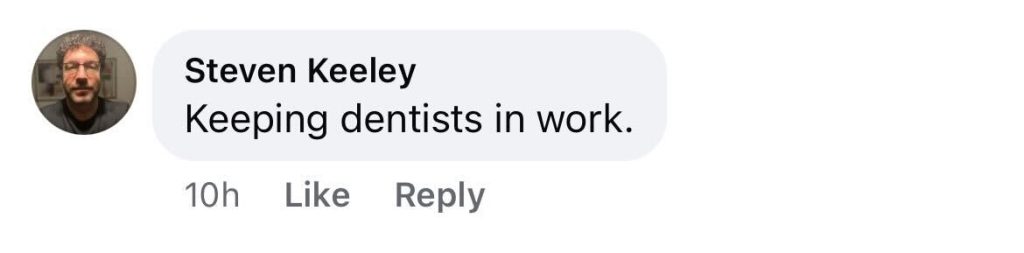 Social media comment on the post of A husband and wife dubbed Bonnie and Clyde were caught with 135 stolen chocolate bars after their car was stopped by police during a nationwide shoplifting spree.