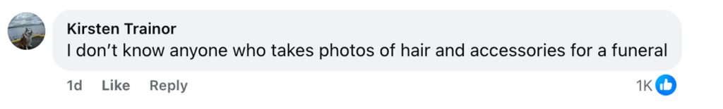 Social media comment on the post of Georgia Toffolo has sparked backlash after sharing photos of herself taken before her husband’s grandmother’s funeral, with critics calling it tone-deaf while others defended her heartfelt tribute.