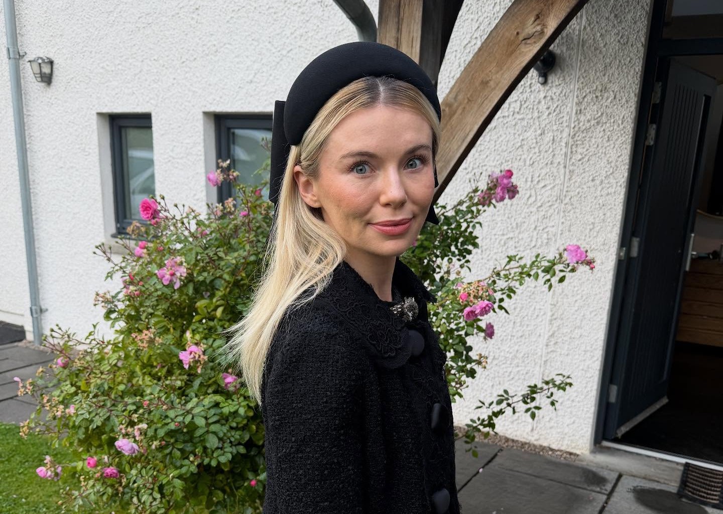 Georgia Toffolo has sparked backlash after sharing photos of herself taken before her husband’s grandmother’s funeral, with critics calling it tone-deaf while others defended her heartfelt tribute.