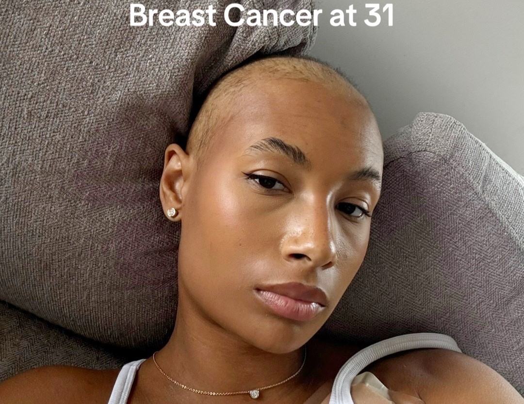 Claire Meitinger, 32, was misdiagnosed with eczema before pushing for more tests that revealed stage one breast cancer, now urging others to trust their instincts and speak up.