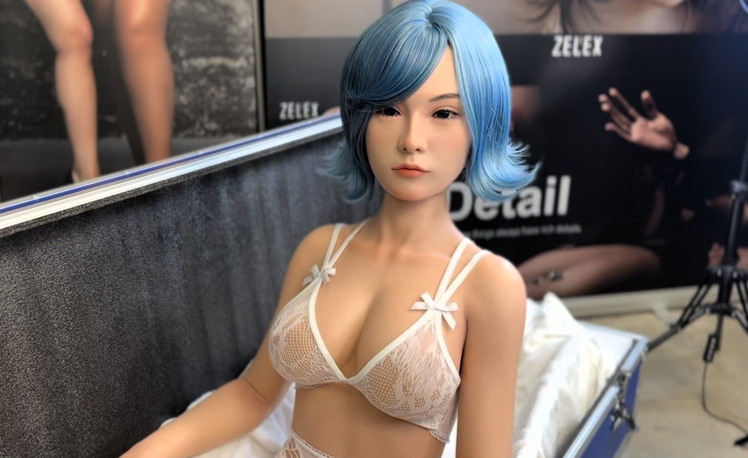 New AI powered sex robot Emma goes on sale for 4220 pounds boasting a learning sense of humour and lifelike design