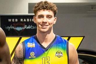 Italian basketball star Matteo Bettanti, 21, is in intensive care after his Ferrari crashed into a flower shop wall in Vigevano, leaving him critically injured and fighting for his life.