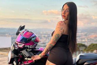 Biker influencer Karen Sofia Quiroz Ramirez dies in Colombia after saying she hoped she wouldn’t crash hours before losing control between two vehicles in a fatal accident now under investigation.