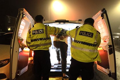 Shoplifter caught stealing three Christmas crackers is arrested after police discover he is already wanted leaving the festive thief in custody thanks to sharp eyed staff.