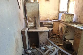 Four dogs starved to death in a faeces filled kitchen after owner Victoria Blood abandoned them for weeks in one of the RSPCA’s most harrowing cruelty cases in 16 years.