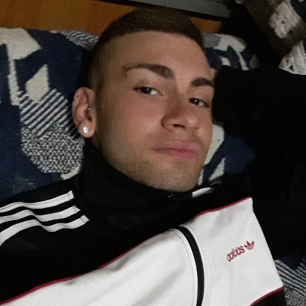 Heroic bodyguard Cosimo Magro, 25, killed while helping crash victims in Bari, Italy. The selfless act turned tragic as a car struck him and injured his girlfriend Alessia.