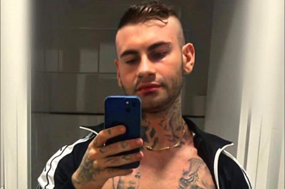 Heroic bodyguard Cosimo Magro, 25, killed while helping crash victims in Bari, Italy. The selfless act turned tragic as a car struck him and injured his girlfriend Alessia.