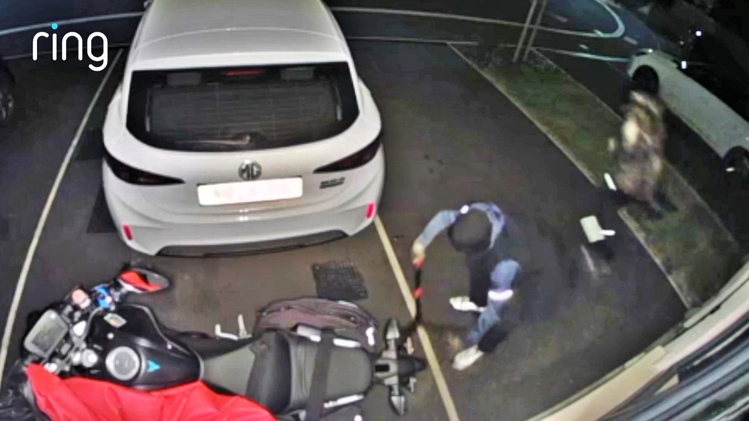 Three masked men fled after a homeowner activated a Ring camera siren during a motorbike theft attempt in Durham. The loud alarm scared off the crooks within seconds.