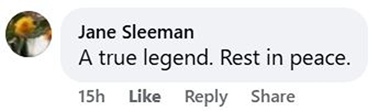 Social media comment on the post of Tributes are flooding in for England rugby legend Richard Sharp OBE, who has died aged 87 - the former captain led England to Five Nations glory and inspired generations.