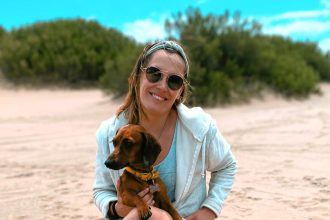 Walker Leticia Lembi dies after falling 82ft from an eroded cliff in Argentina while taking a photo as investigators deem it a tragic accident and tributes honour the talented 33 year old journalist.