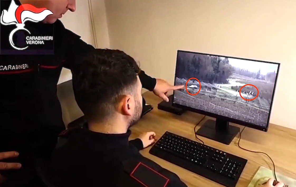 A 25-year-old Italian driver fired a blank gun at cyclists during training because he dislikes sharing roads, causing shock but no injuries before police identified him using team footage.